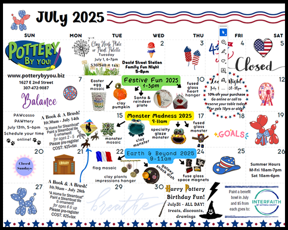 July 2025 Calendar